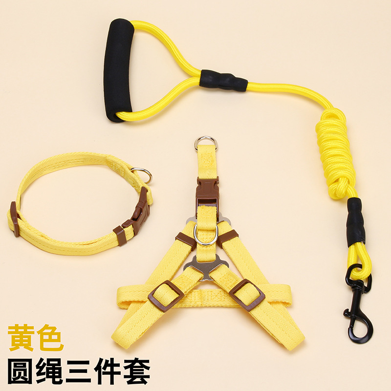 Nueva correa para perros, cuerda para perros de tamaño mediano, cuerda p, cuerda para pasear a su perro, cuerda para perros, cadena para perros para mascotas, fábrica al por mayor