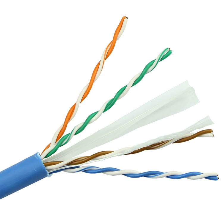 Супер шесть кабель сетевой кислородсодержащий медный national standard CAT6 неэкранированный витой пары инженерный мониторинг домашней сети кабель 305 метров