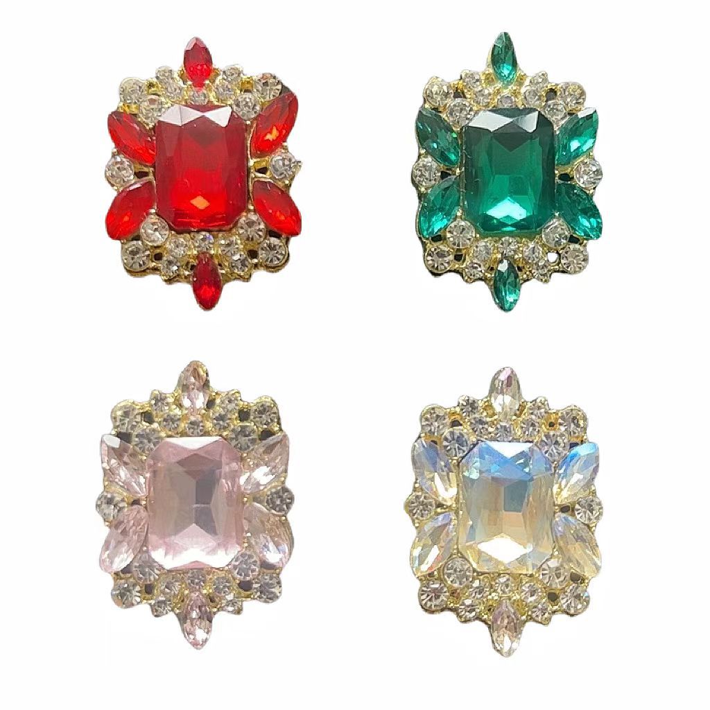 Accesorios de joyería de diamante cuadrado de alta calidad transfronteriza DIY material de perforación de alta calidad
