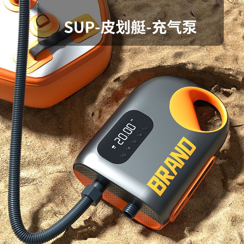New kayak car-mounted air pump outdoor portable electric air mattress SUP paddle board wireless air pump