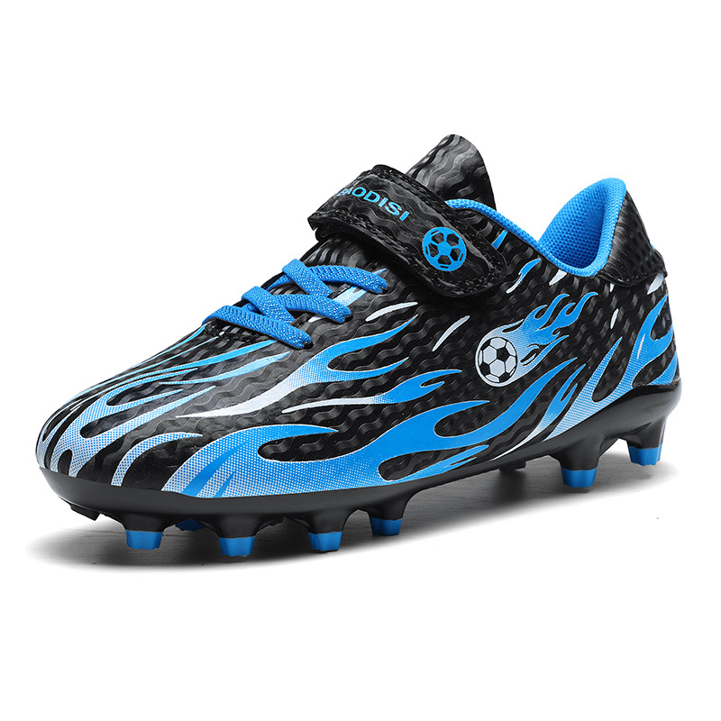 Scarpe da calcio per bambini con velcro per ragazzi campo_voghion.com
