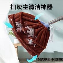 拖把布拖扫把套布懒人多功能抹布一体神器吸水替换湿两用家用除尘
