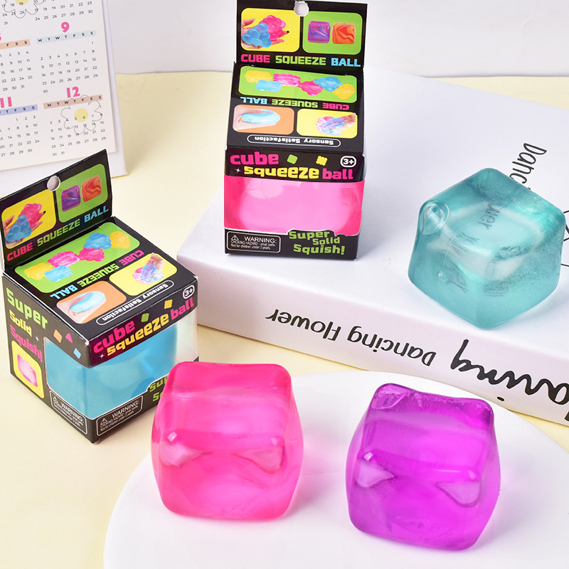 Transparent ice cubes