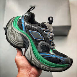 巴黎10XL老爹鞋男女鞋情侣款2025春季休闲百搭做旧厚底增高运动鞋