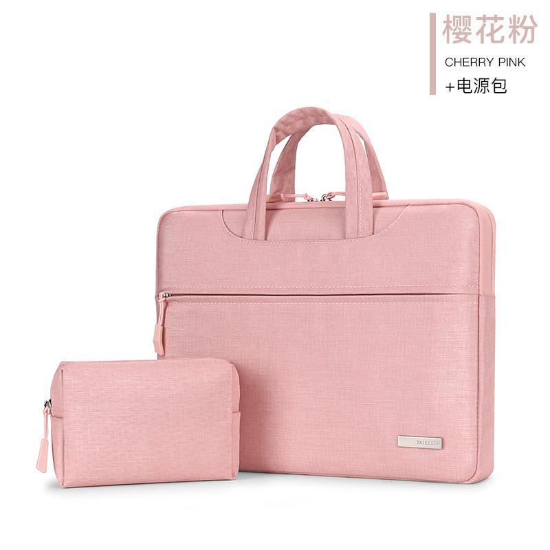 브라이트 실크 옥스포드 천 모델 - 사쿠라 핑크 + 파워팩 [트롤리 스트랩 + 히든 핸드백 포함]