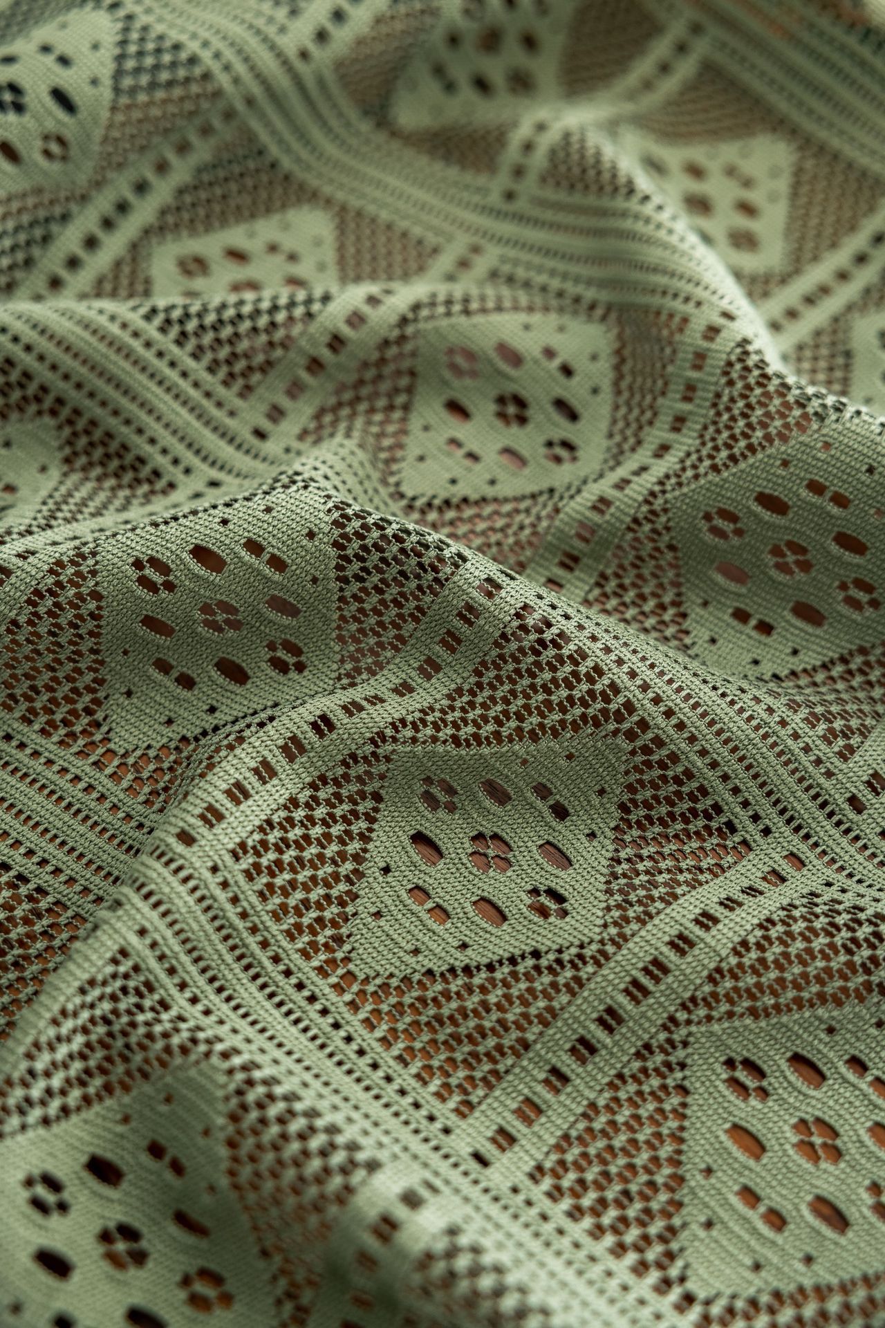 Lace Sheer Curtains Bohemian Window Fabric For Home Decoration_voghion.com