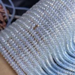 水晶のオパールの光沢のある面の空飛ぶ円盤の玉の半製品の散珠diyの手作りのアクセサリのブレスレットの卸売り