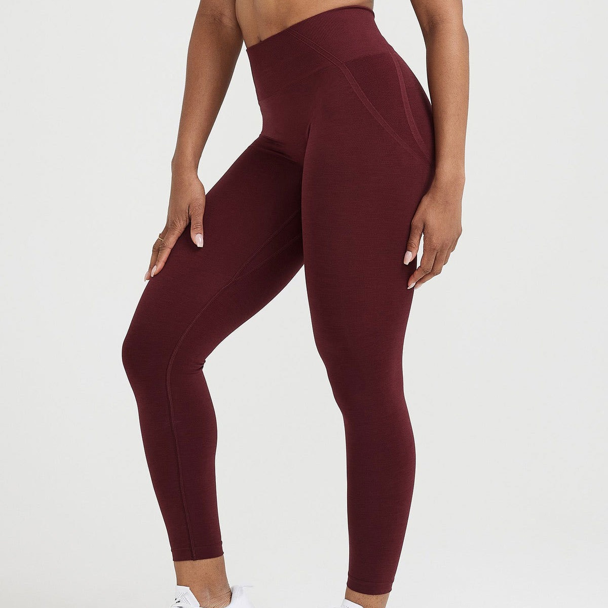 Women's Long Sleeved Seamless Sportswear Trousers Set With Open Back Side Triangle Jacquard Detailing Fitness Gym Workout Clothes_ecoleips.com
