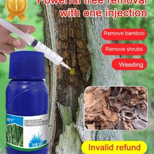 Hexazinone root killing tree remover