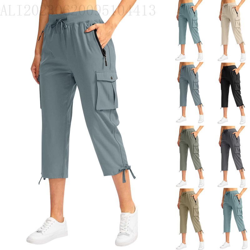 2025 Foreign Trade Hot-Selling Quick-Dry Pants Soft Skin-Friendly Versatile Leggings New Model in Stock Continuous Supply 666