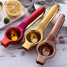 不锈钢柠檬夹家用手动橙子榨汁夹水果压汁石榴挤压榨汁器厨房工具