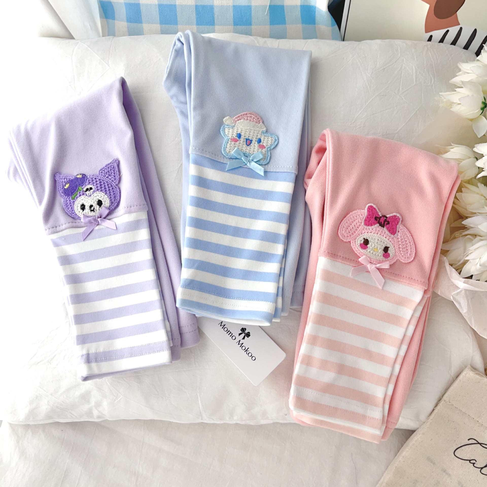 【德绒磨毛】童装新款女童打底裤百搭外出裤袜卡通可爱