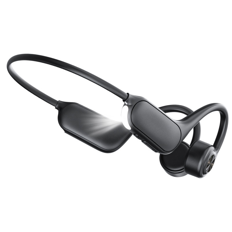 クロスボーダー骨伝導 Bluetooth ヘッドセットワイヤレススポーツ 32 グラム発光ランプ健康安全 IPX8 防水水泳|undefined