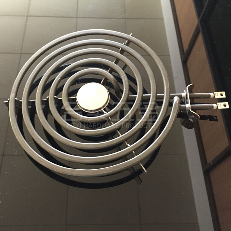 Dry fired electric heating tube