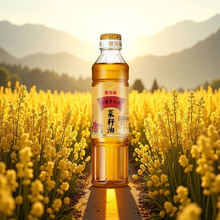 金龙鱼外婆乡小榨菜籽油400ML小瓶压榨食用油非转基因家用植物油