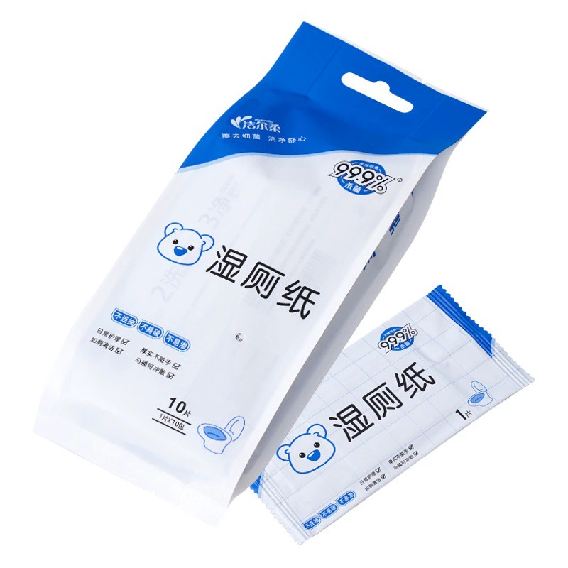 Индивидуально упакованные влажные туалетные салфетки, биоразлагаемые и смываемые, влажные салфетки для унитаза, гигиенические салфетки, влажные салфетки, производство на заказ, индивидуальная упаковка.