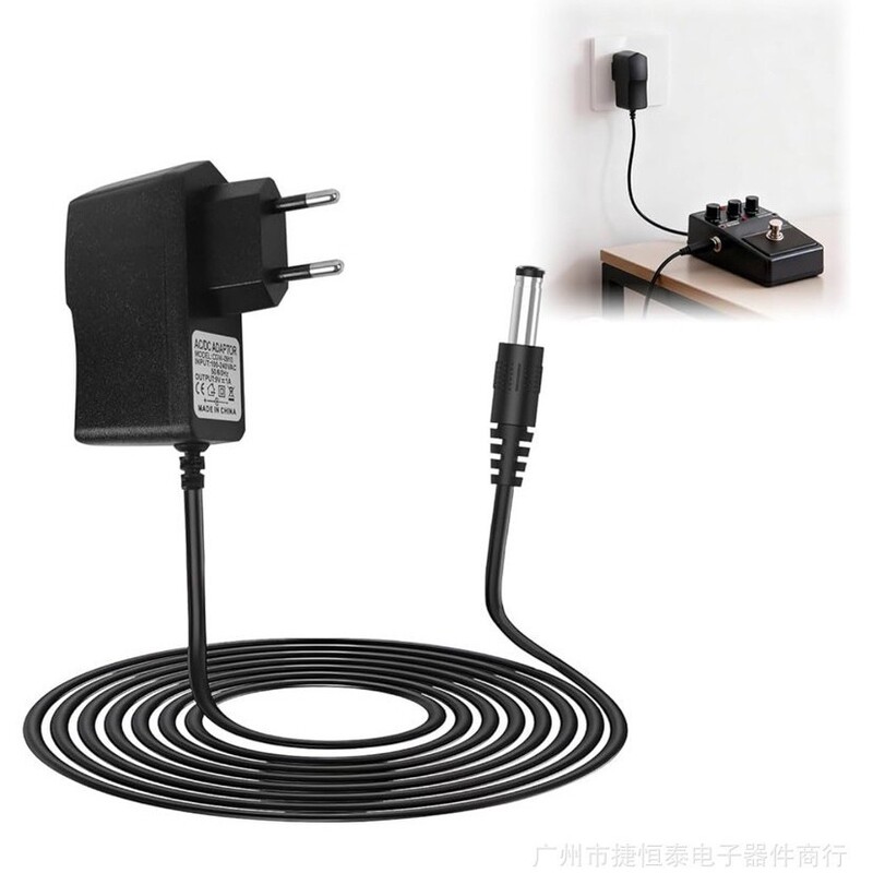 9V1A Is Suitable for Casio Roland Me-80 Guitar Keyboard Effects Pedal Charger 9V1A Is Suitable for Casio Roland Me-80 Guitar Keyboard Effects Pedal Charger