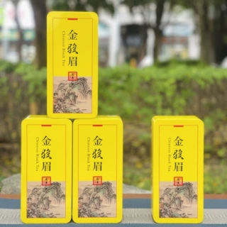金骏眉蜜兰花香桐木正宗武夷山红茶礼盒罐装新茶叶节日送礼自己喝