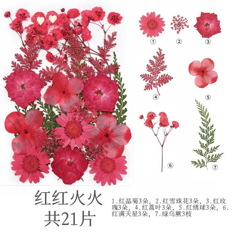 파이어리 레드(21송이)