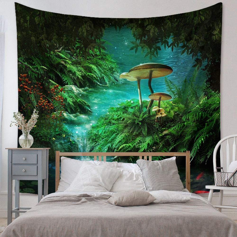 Fashion Landscape Wall Decoration Cloth Tapestry Wholesale Nihaojewelry display picture 103