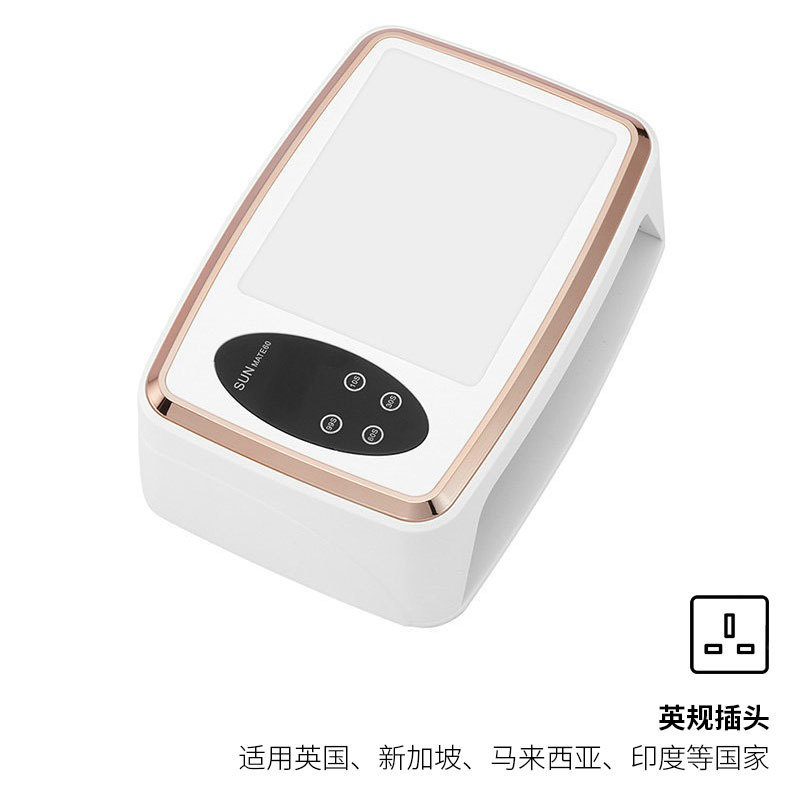 Lámpara de manicuras con almohada de mano, máquina de manicuras de alta potencia, secador rápido, tienda de manicuras, lámpara de manicuras, secador de gel de manicuras