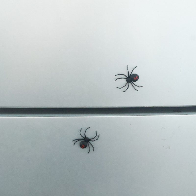 クロスボーダー新製品 ブラックウィドウ マグネットスパイダー ハロウィンパロディー マグネットブラックウィドウスパイダー|undefined