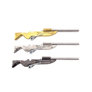 Alloy Wolf Head Double Tube Toys Alloy Crossbow Assembled Model Toys