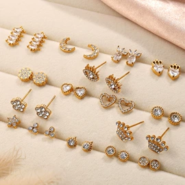 耳环;项链;首饰套装