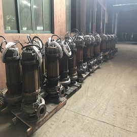 潜水排污泵50WQ10-15-1.5 水泵参数尺寸图片