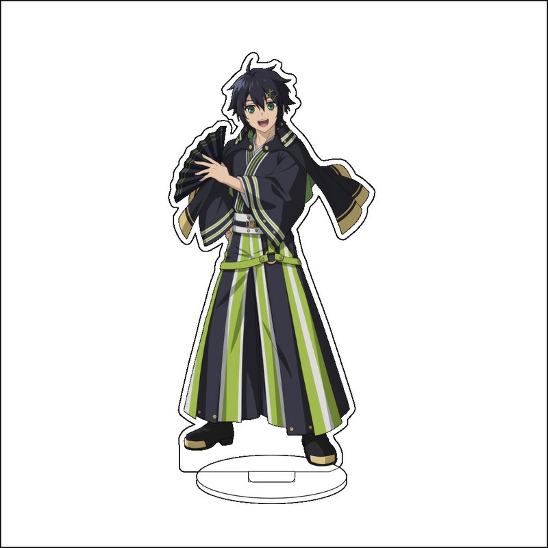 16 センチメートル終わりのセラフ百夜ミカエルティーパーティー優一郎紅蓮アニメアクリルスタンドオーナメント|undefined