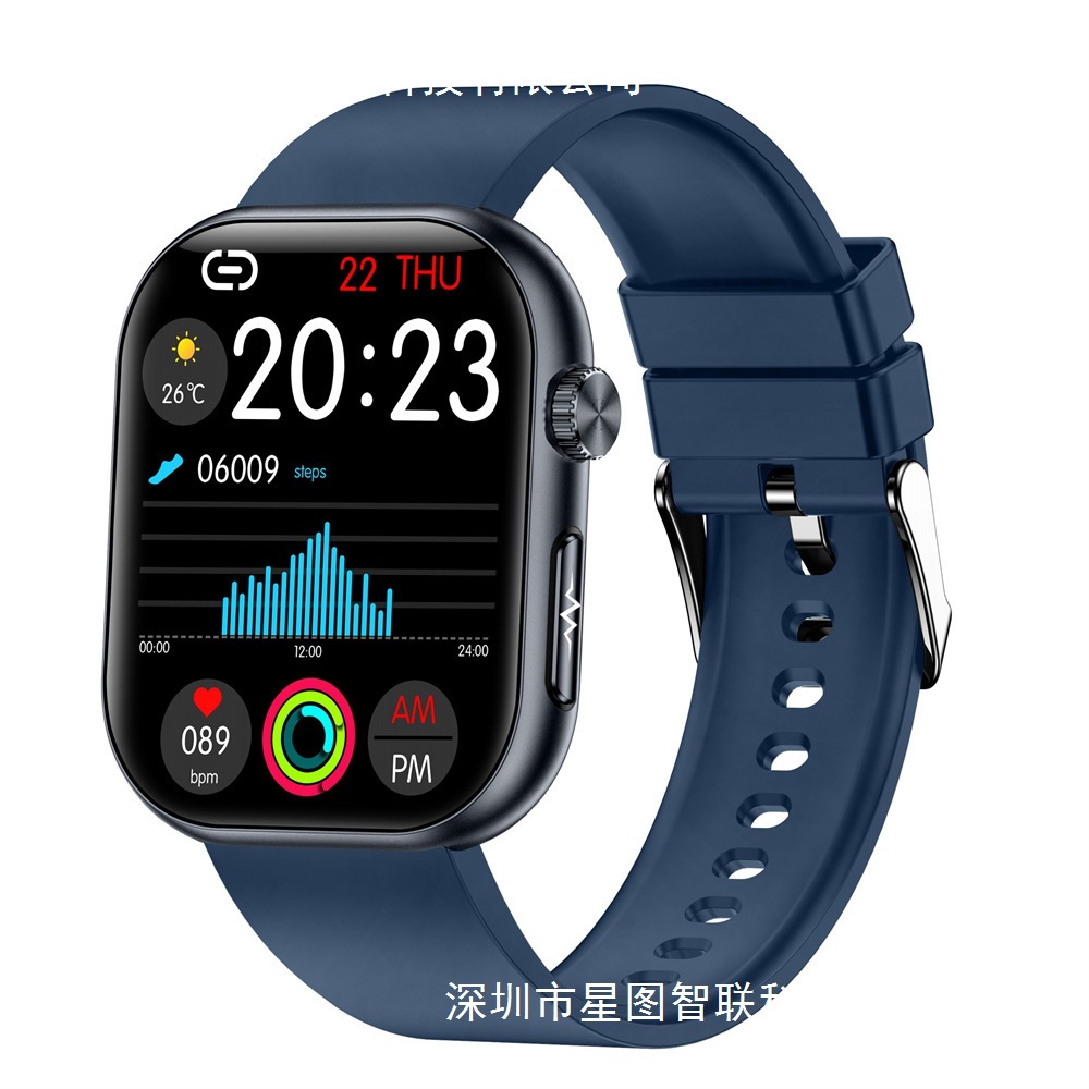 ET587 Aqilli Soat QOL Bosimi ECG Sport Monitoring