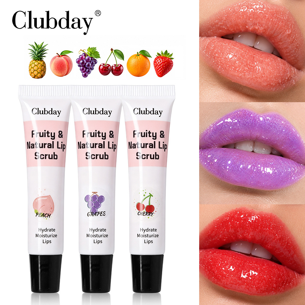 TIKTOK new moisturizing and hydrating lip scrub that softens keratin, reduces lip lines, and offers fruit-flavored lip care