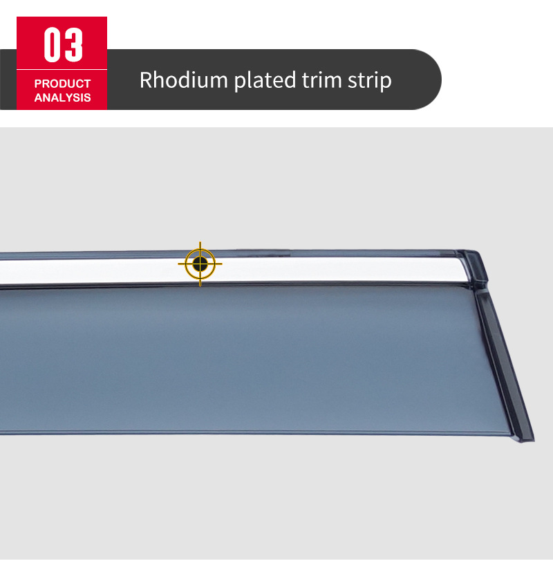 Suitable for Volkswagen Touran rain and rain shield rearview mirror rain eyebrow VW Touran Window visor