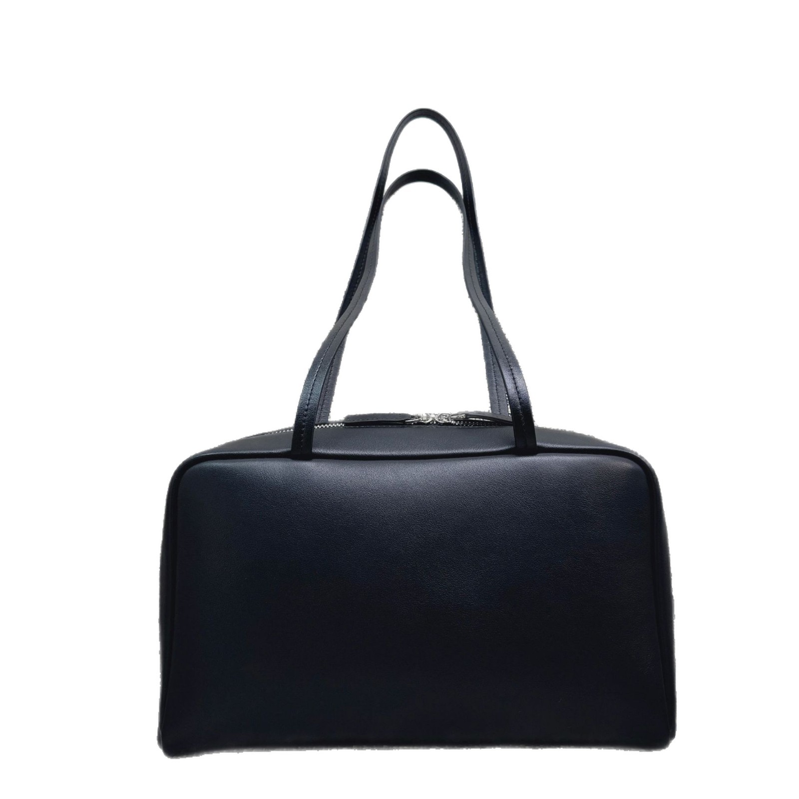 Top Grain Cowhide Astra Bowling Long Handbag TR Minimalist Pillow Bag Shoulder Underarm Commuter Bag for Women - Thumbnail 5