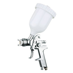 RN-H-828G HVLP air gravity spray gun polishing raw metal color any color powder coating