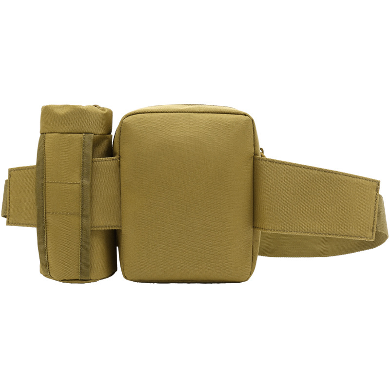 Bolsa de cinturón para correr al aire libre, bolsa de cinturón táctica de hervidor de agua, bolso de teléfono celular impermeable, bolso de cinturón para montar, hombre