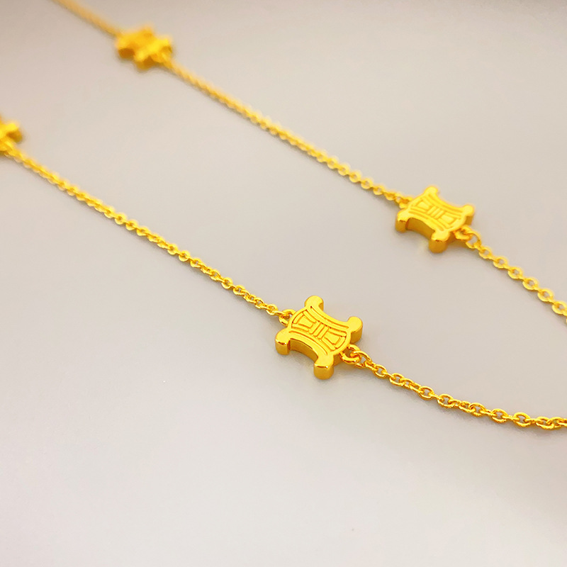 Fashion Geometric Copper Plating 1 Piece