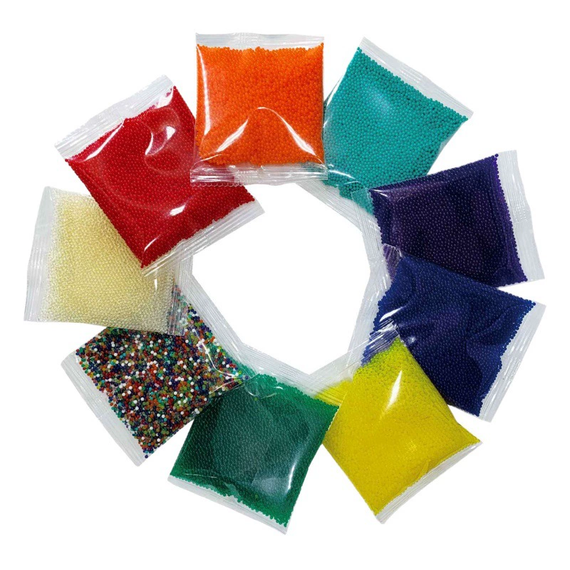 Водопоглощающие шарики Хрустальная пуля Расширенные капли воды Абсорбирующий гель Капли воды 7-8 мм Оптовая водопоглощающий пузырь Большие бусины