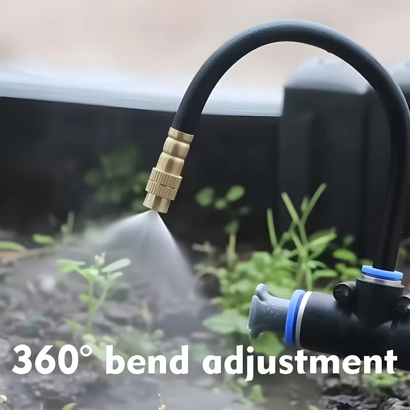 Cross-border Universal Atomization Kit For Irrigation, Cooling, And Humidification, Flower Watering Greenhouse Sprinkler_voghion.com