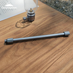 Komen Z12 aluminum alloy extension rod can be used to increase the height and length of the Big Doctor airbrush gas lamp.