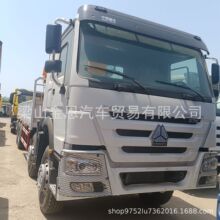 重载371马力后翻渣土10轮自卸车6*4 翻斗渣土375 矿山运输车