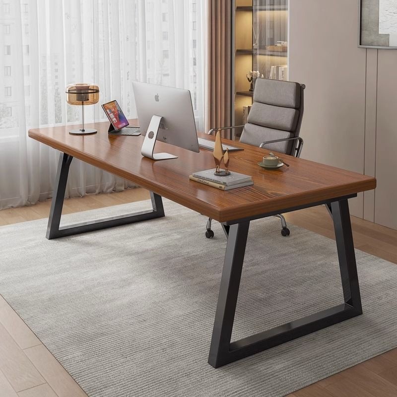 Computer desk desktop home double desk student learning and writing…