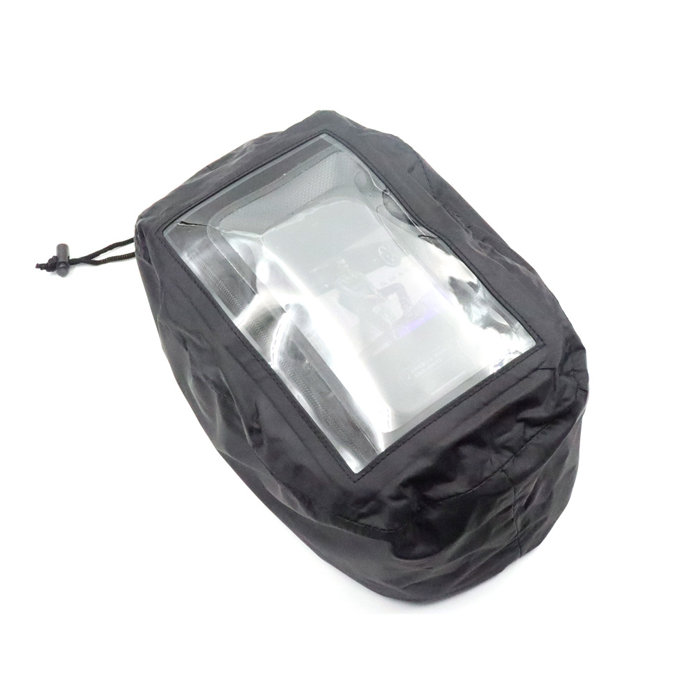 Universal Motorcycle Fuel Tank Bag, Magnetic Quick-Release Motorcycle Travel Bag, Front and Rear Quick-Adjustable Fuel Tank Bag with Rain Cover