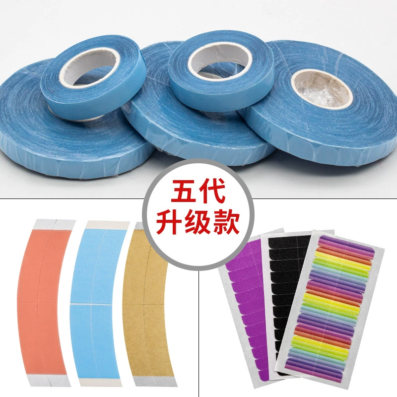 Пленка для парика специальная прочная кружевная лента для наращивания волос из полиуретана, водонепроницаемая, защищенная от пота, бесшовный биологический парик, двусторонний клей