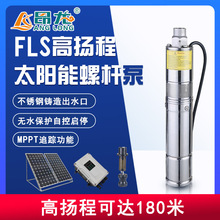太陽能光伏水泵FLS單螺桿泵 不銹鋼無刷電機水泵 永磁同步電機