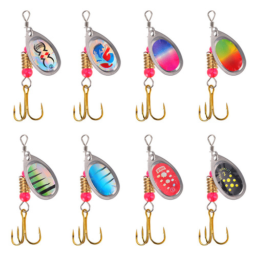 Weihe 16-piece rotating composite sequin set small package external package lure composite sequin bait cross-border set