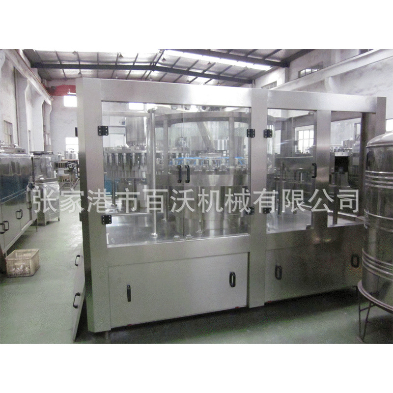 厂家供应BGF系列全自动啤酒灌装封口机  玻璃瓶 啤酒灌装机