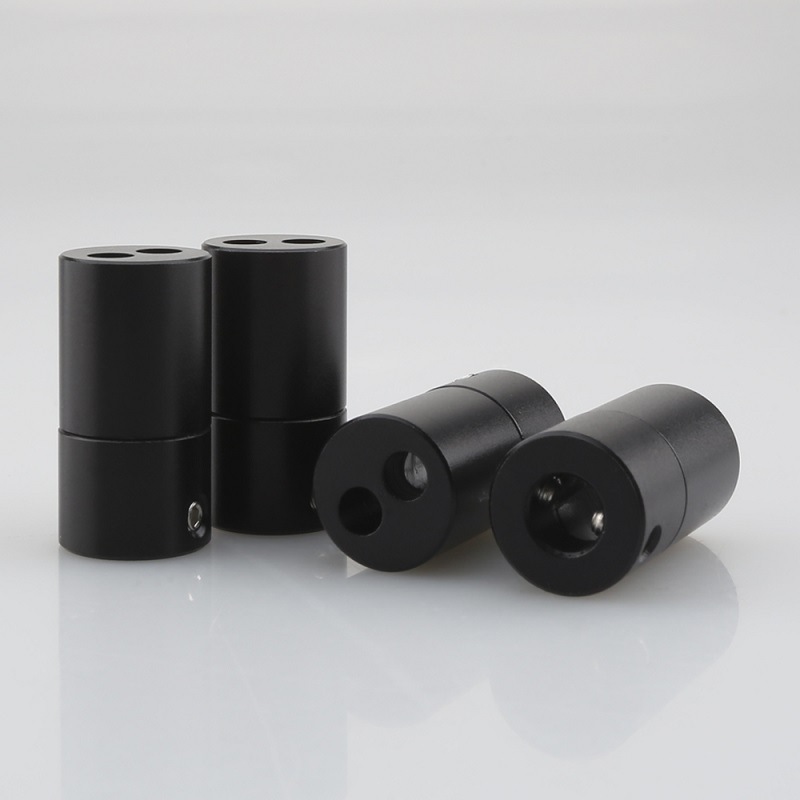 Aluminum Alloy Speaker Speaker Line Splitter Audio Line One Half...