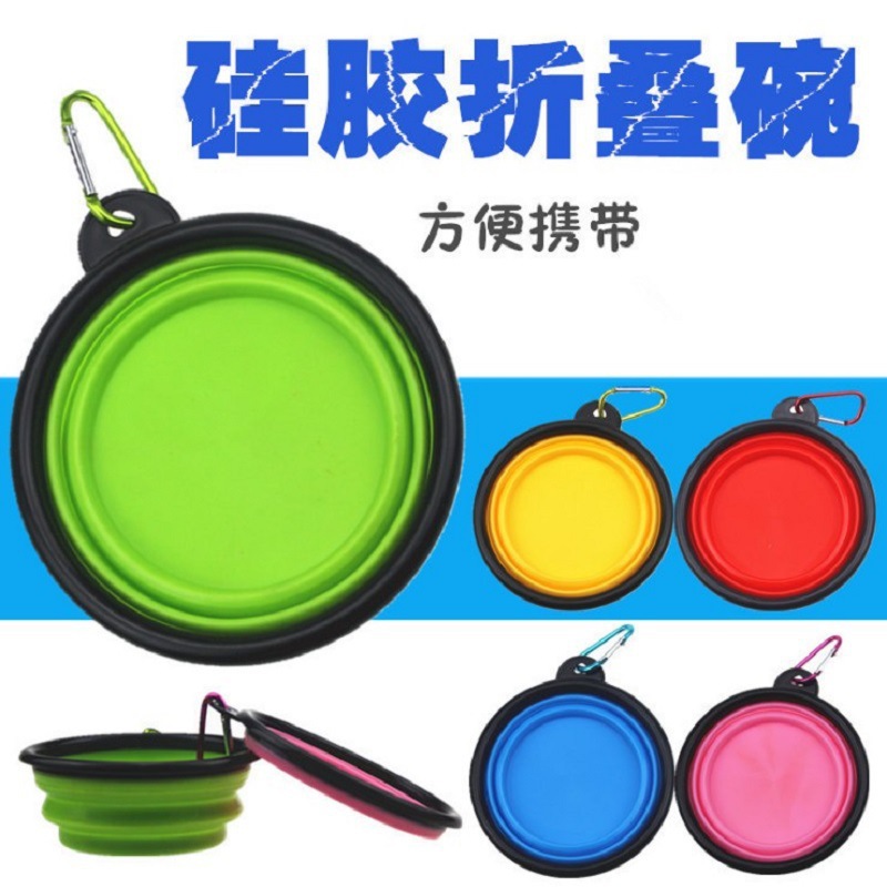 silicone handheld dinner plate to go out