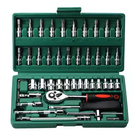 46 piece sleeve green box